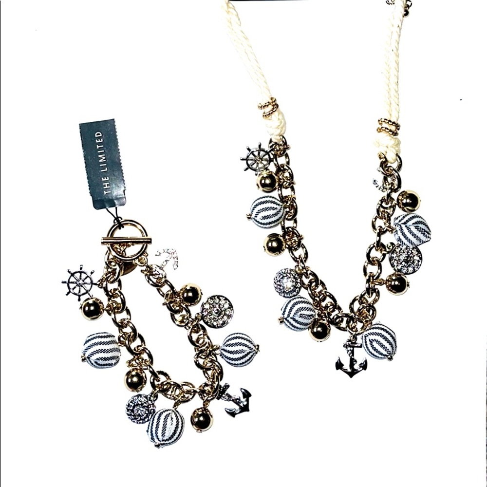 Set Of Matching Bracelet and Necklace From The Limited